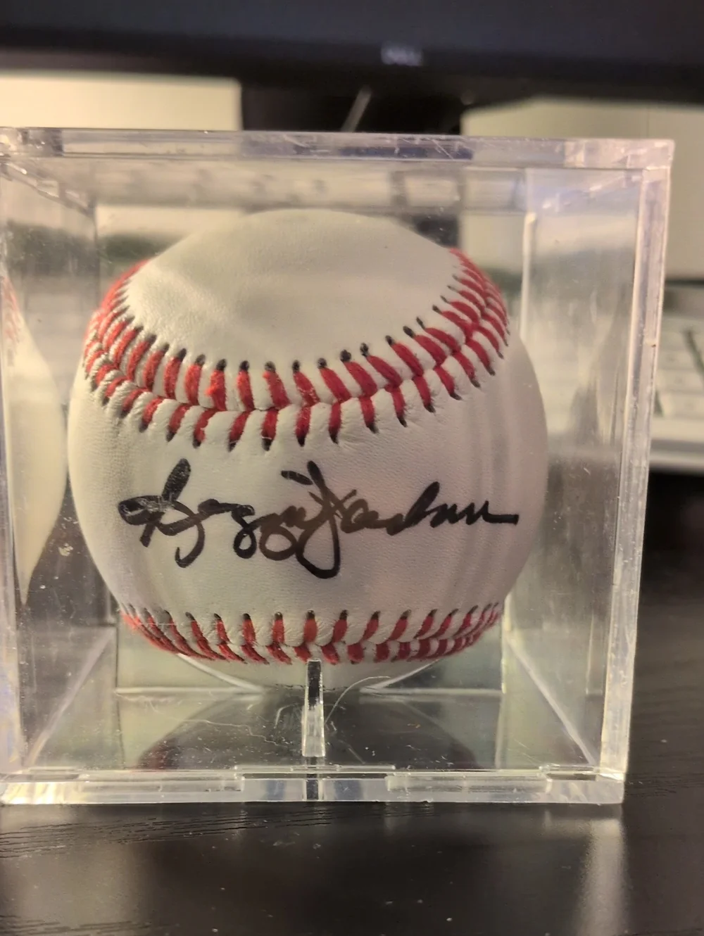 Autographed Reggie Jackson Baseball - Signed Collectible